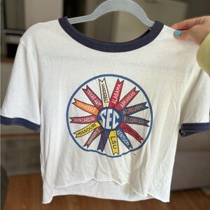 Game Day SEC cropped shirt